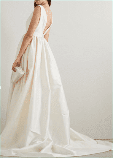 NET-A-PORTER bridal gown