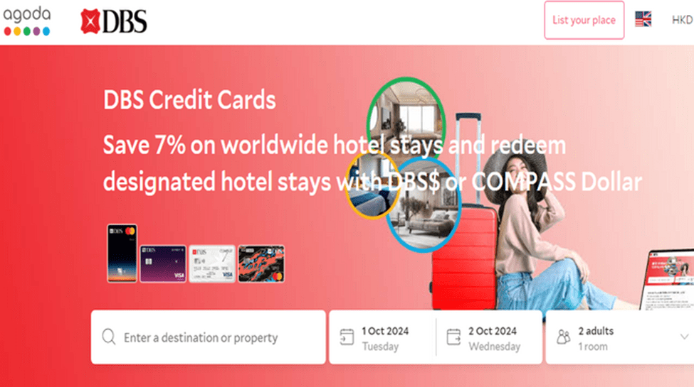 Agoda credit card discount