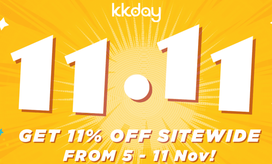 KKday 11.11 sale