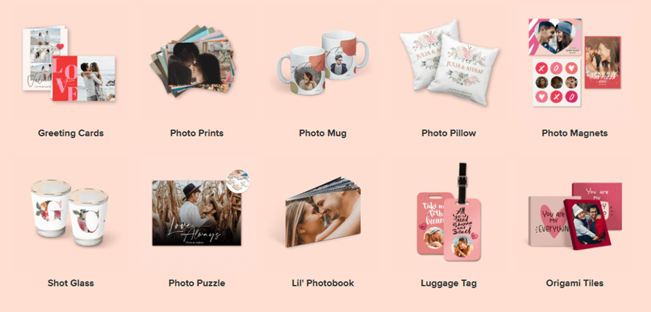 Valentine's Day Gifts from Photobook HK