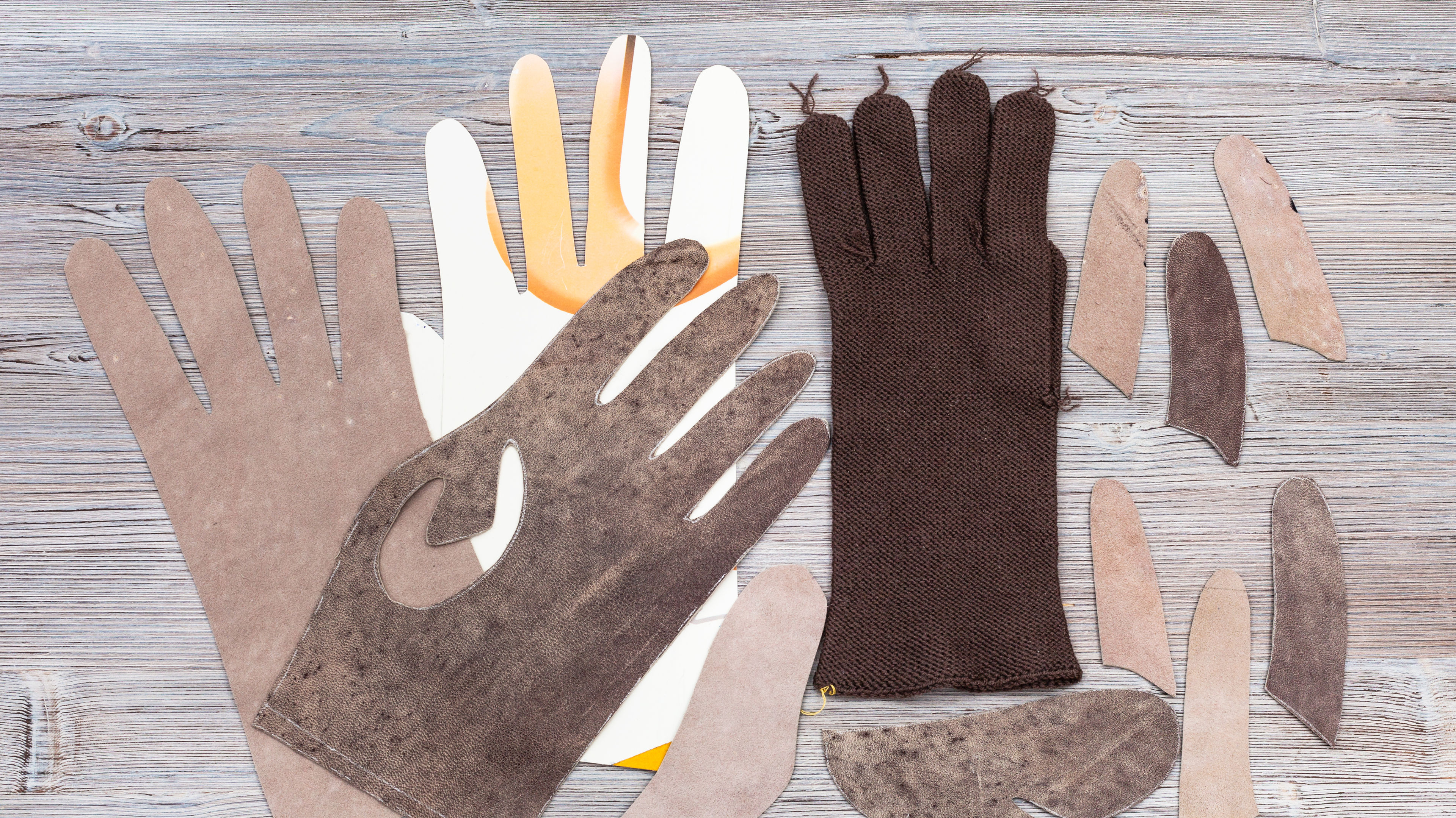 Image of gloves laid down 
