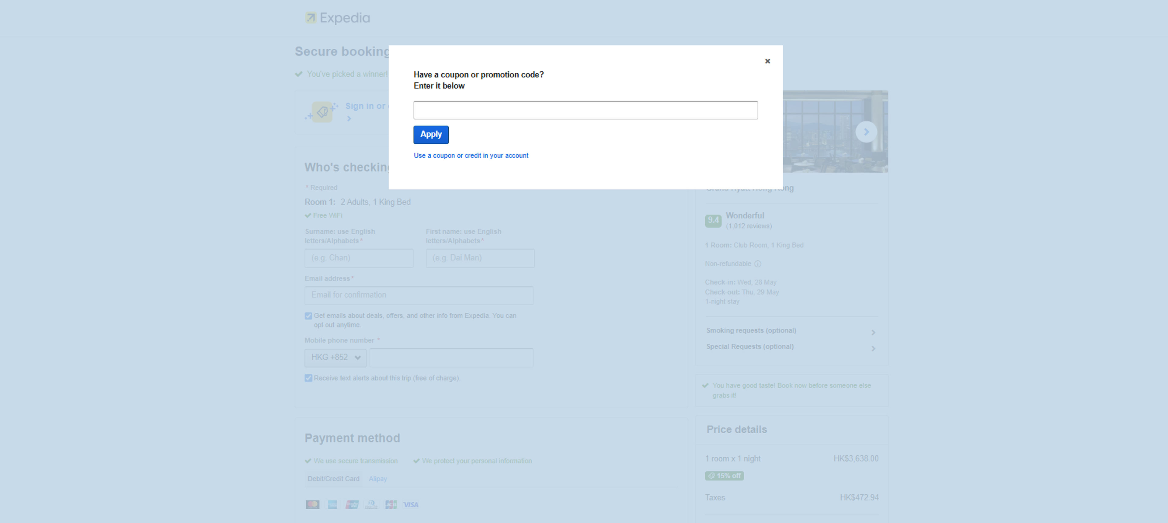 How to Use Coupon for Expedia
