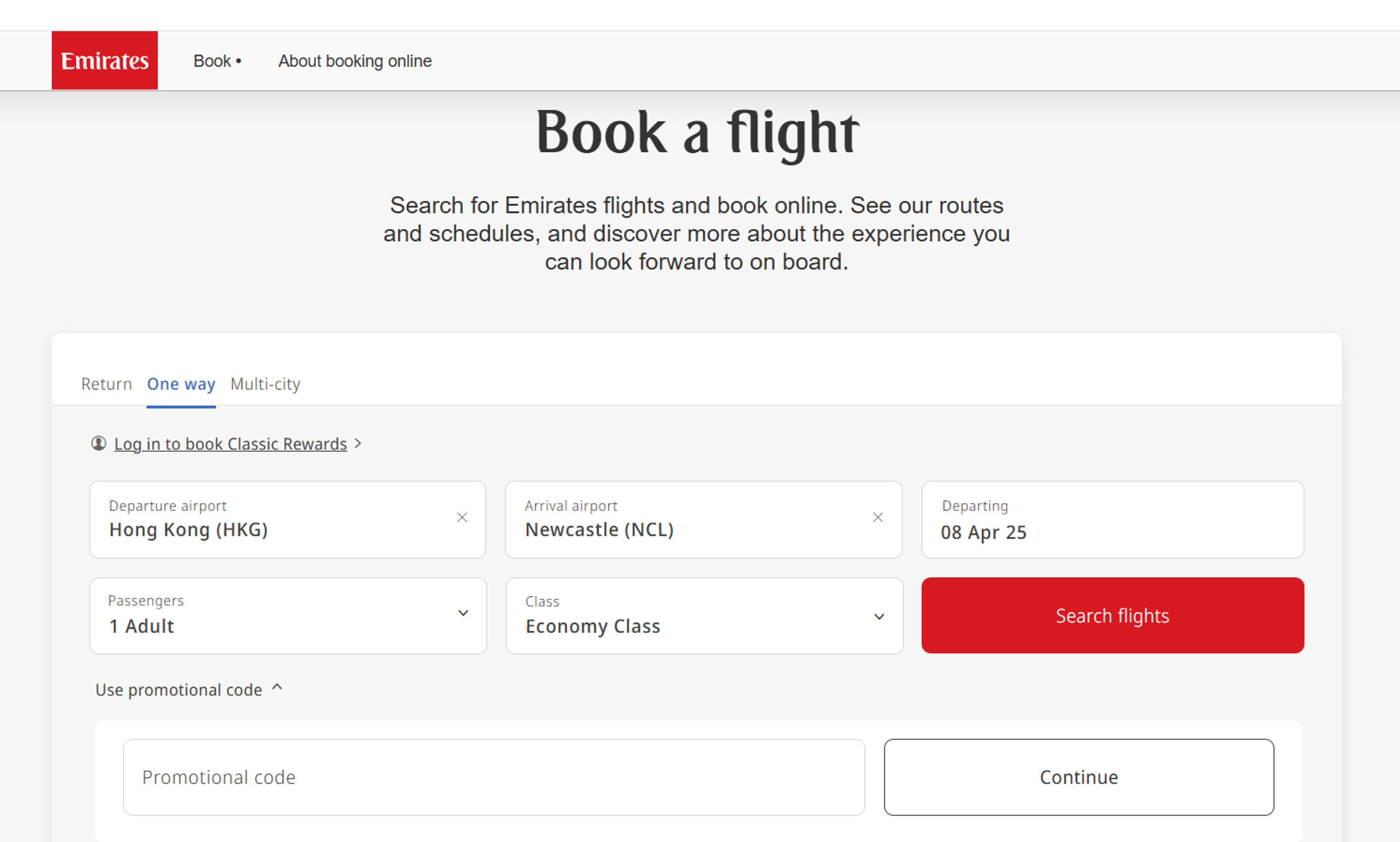 How to use coupons for Emirates